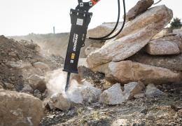 Doosan HB03 hydraulic breaker