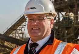 Peter Andrew, group director Hills Quarry Products