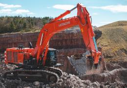 Hitachi ZX890LCR-6 excavator