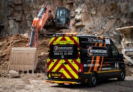 Hydroscand mobile hose-repair service van