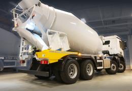 Hymix concrete mixer