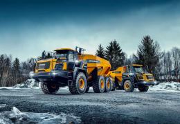 Hyundai's new HA30A and HA45A articulated haulers