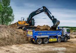 Kastle Crushers invest in Hyundai HX220AL excavator