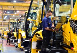 Inside JCB's production line