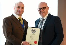 Dr M. Watkins and J. Corcoran