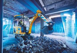 JCB 19C-1E mini-excavator