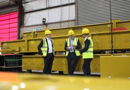 Conor Burns MP visits Kiverco