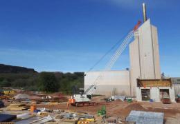 Cauldon cement plant