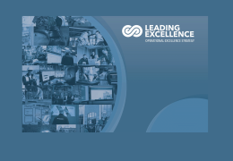 Leading Excellence programme