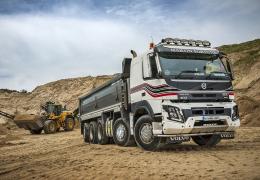 Volvo FMX tipper truck
