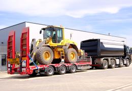Nooteboom drawbar trailer