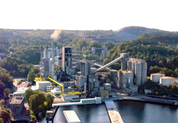 Brevik cement plant