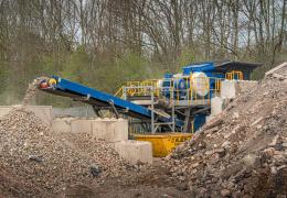 Omega J1065S static jaw crusher