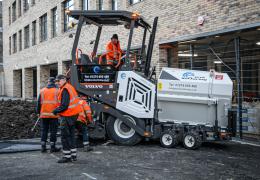 Volvo P2870D compact wheeled paver