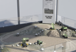 Volvo Electric Site concept
