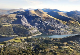 Welsh slate landscape