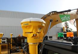 Trimble machine control solution for The Sirius Group 