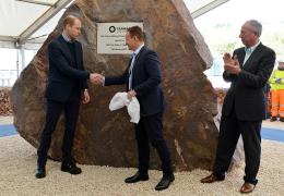 HRH The Duke of Cambridge, Martin Riley and Ken McNight