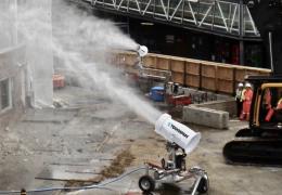 TEKNO-SPRAY dust-suppression machine 