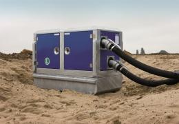 Tsurumi engine-driven pump