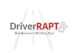 DriverRAPT - Risk Assessment Profiling Tool