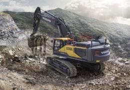 Volvo EC550E excavator