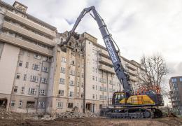 Volvo EC705E high-reach excavator