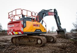 Volvo EC300E excavator