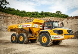 Volvo A60H articulated hauler