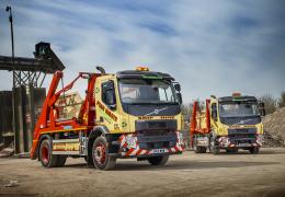 New Volvo skip loaders for Peak Waste Recycling