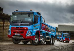 Volvo make a winning return at Brocklebank & Co Demolition with 12 new FMX tippers