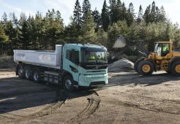 Volvo electric concept truck