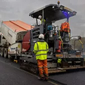 National Highways and Hanson CarbonLock asphalt trial