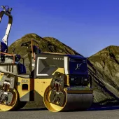 Volvo CE DD25 Electric asphalt compactor