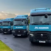 In the first phase of their Energy Valley concept, Mannok plan to use on-site generated green hydrogen to replace diesel in more than 70% of the company’s 150 heavy-goods truck fleet