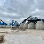 CCC Group’s new waste-washing plant in Kirkby, Merseyside