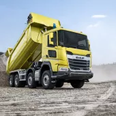 The new DAF XFC Construction truck