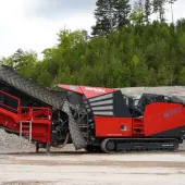 SBM REMAX 600 mobile impact crusher
