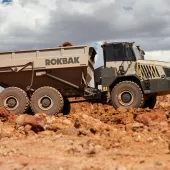 Aerolite Quarries’ Rokbak RA30 articulated hauler