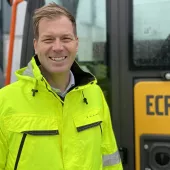 Fredrik Tjernström, electromobility solutions sales at Volvo CE
