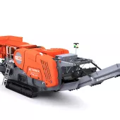 On display at steinexpo 2023 will be the Finlay J-1160 jaw crusher