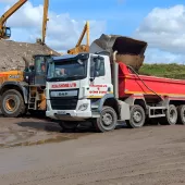 Kealshore tipper fitted with Durite’s SD card four-channel safety camera unit