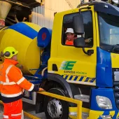 Express Minimix have become the first company to have a driver complete the world’s first vocational qualification for mixer drivers