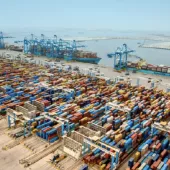 Cemex are to provide more than 200,000 cubic metres of Vertua lower-carbon concrete for the expansion of Khalifa Port in the United Arab Emirates