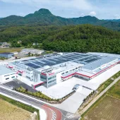 The new Takeuchi factory in Aoki, Nagano, Japan