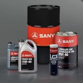 SANY UK have launched a brand-new range of lubricant products
