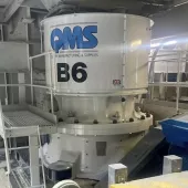 One of the new B-Series cone crushers supplied by QMS