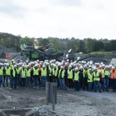 EvoQuip hosted a successful Open Day at Behan’s Quarry, near Dublin, on 4 October, with more than150 guests from across Europe, Australia, New Zealand, and North America in attendance