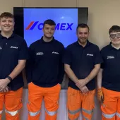 L–R: Callum Voss, Fletcher Gould, Alex Dale and Cameron Davies