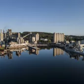 Heidelberg Materials’ Brevik cement plant in Norway